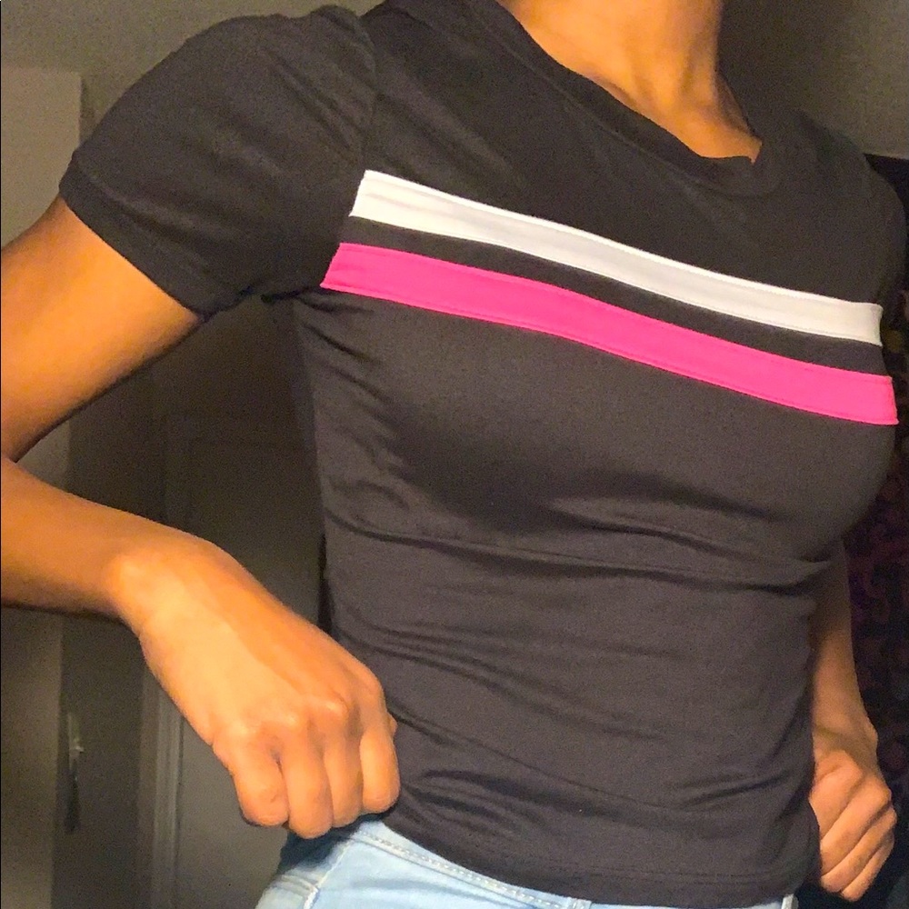 fitted crop top